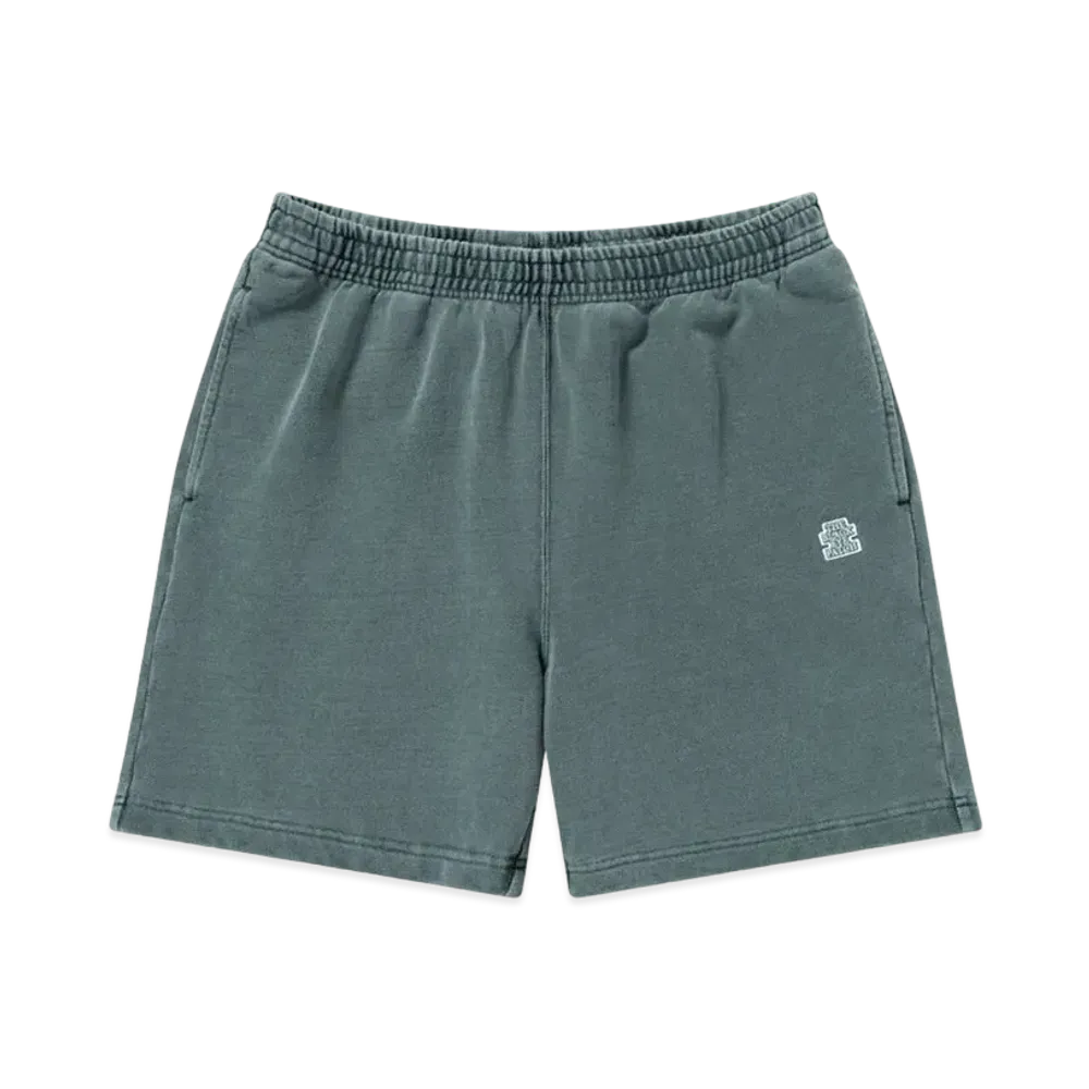 BlackEyePatch Small OG Pigment Dyed Sweat Shorts "Green"
