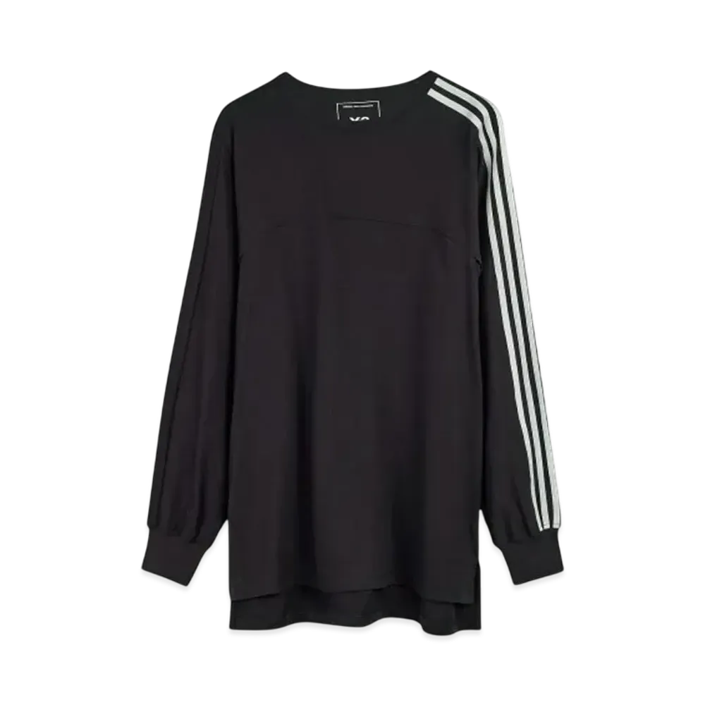 Y-3 M 3 Stripes Long Sleeve T-Shirt "Black"