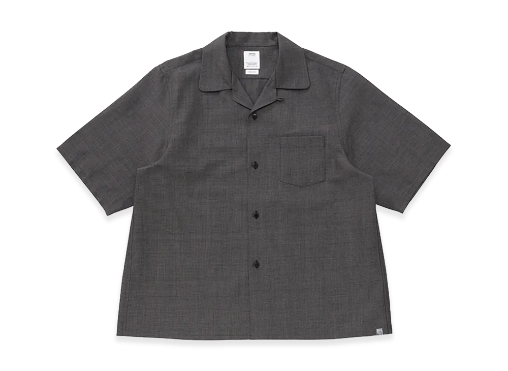 visvim Keesey SP Shirt S/S (W/Si/Li) "Navy"