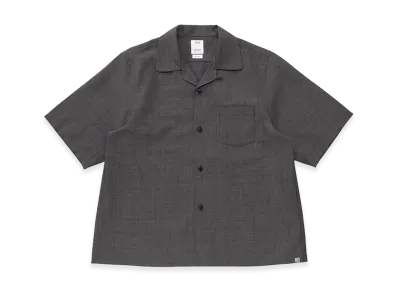 visvim Keesey SP Shirt S/S (W/Si/Li) "Navy"