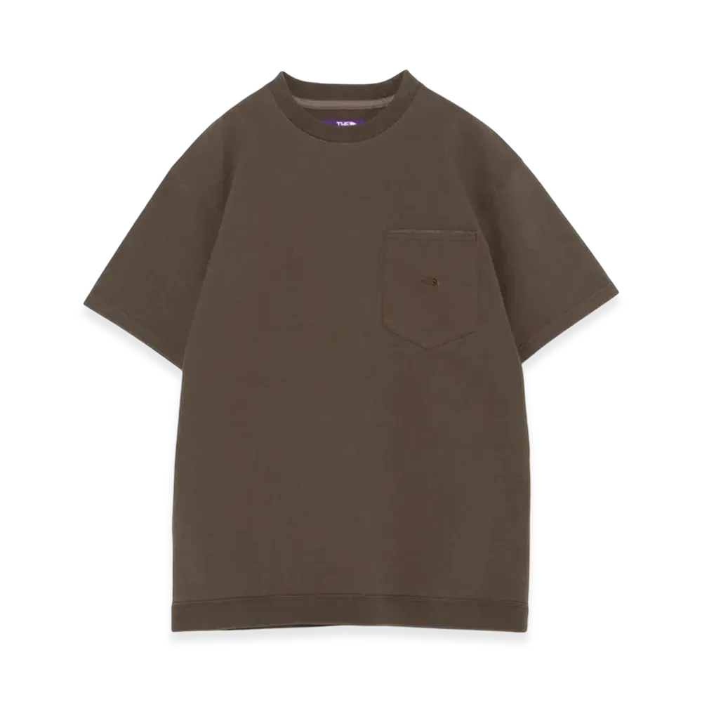 The North Face Purple Label High Bulky Pocket Tee "Brown"