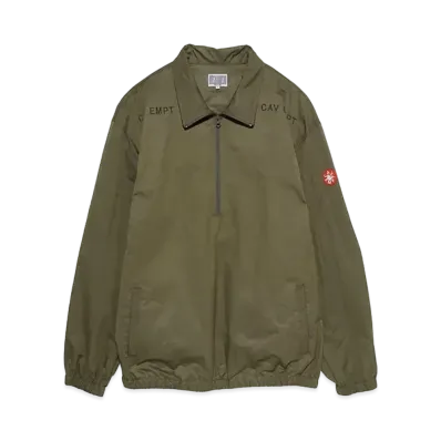 Cav Empt (C.E) HALF ZIP PULLOVER "Olive"