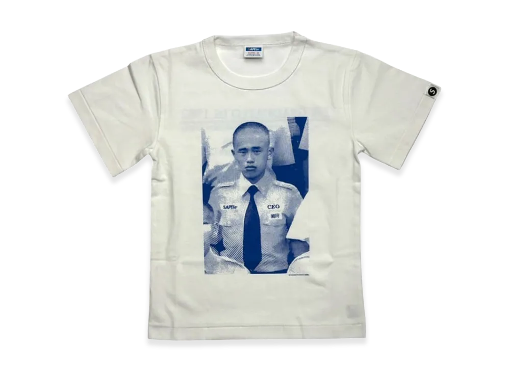 SAPEur x MASATOSHI HAMADA Kids Young CEO S/S T-Shirt "White"