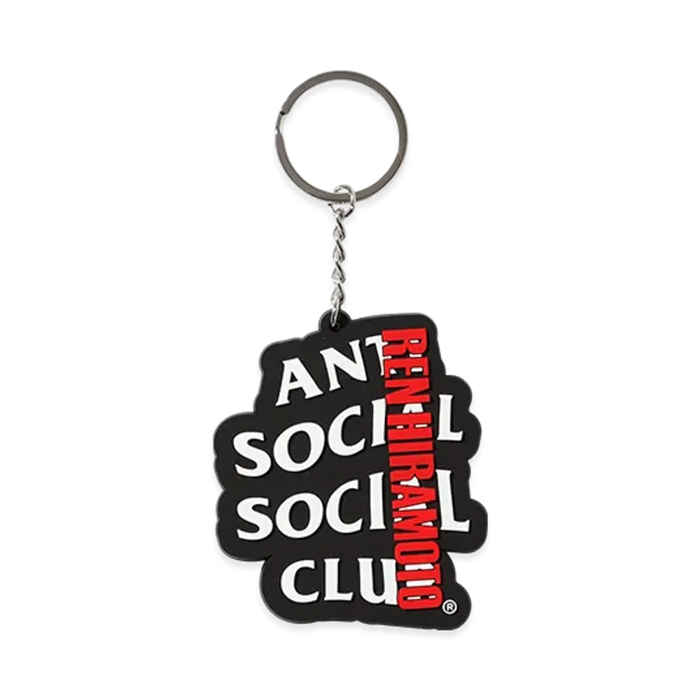 ANTI SOCIAL SOCIAL CLUB x Ren Hiramoto Rubber Keychain "Black"
