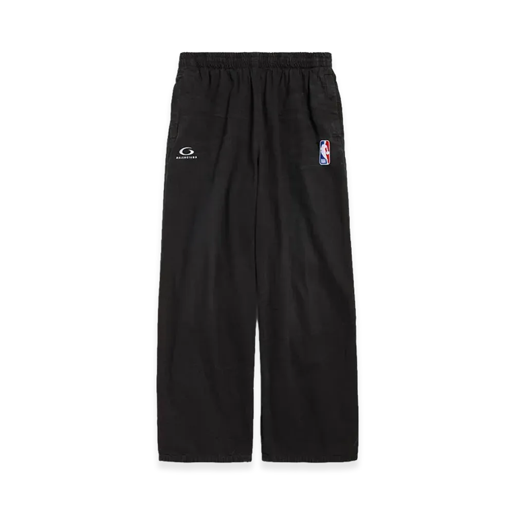 BALENCIAGA x NBA Collaboration Pants "Lightweight Black"