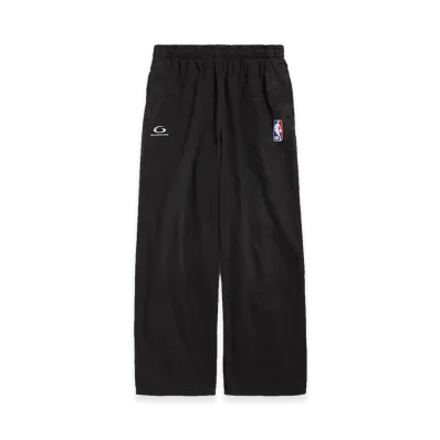 BALENCIAGA x NBA Collaboration Pants "Lightweight Black"