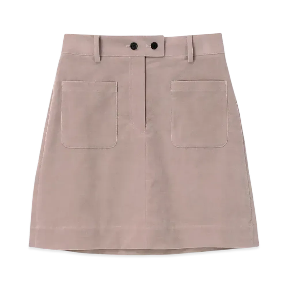 Paul Smith Women's Velvet Mini Skirt "LightPink"