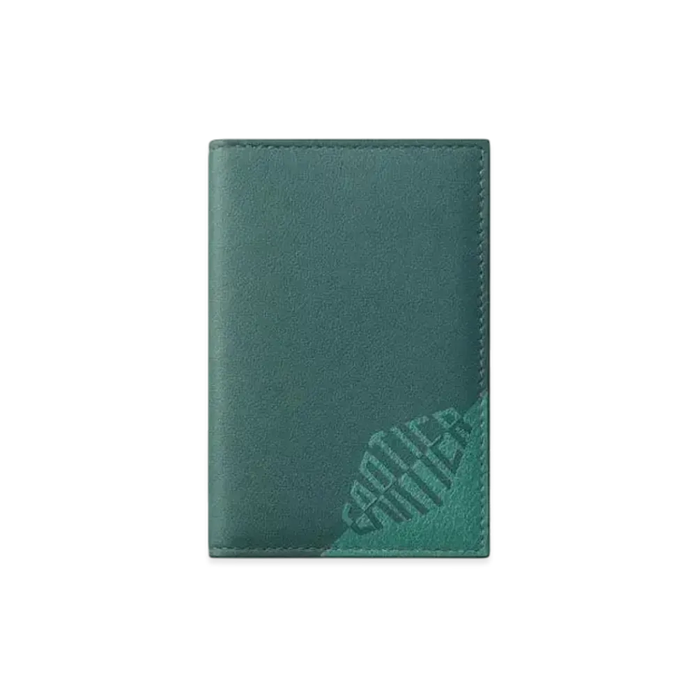 Cartier 4 Credit Card Holder, Cartier Losange Shadow "Pine Green/Green"