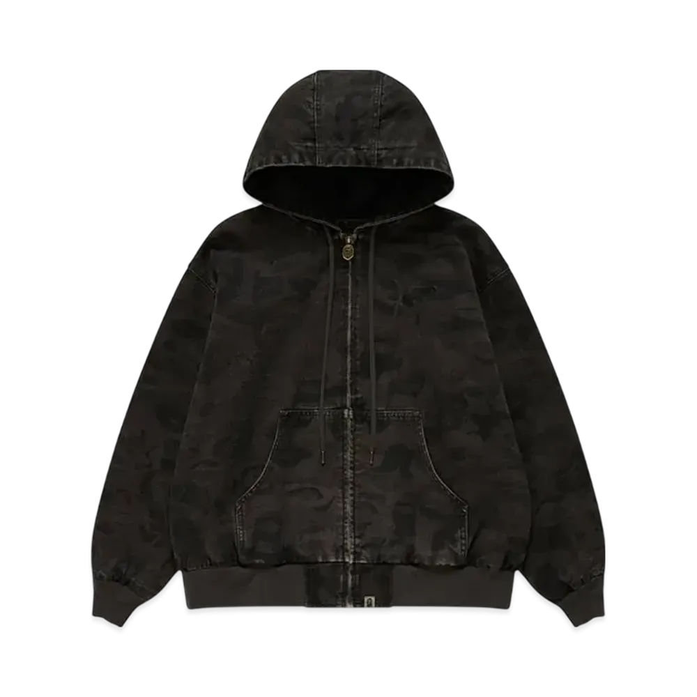 A BATHING APE Bape x Kidsuper Solid Camo Jacquard Jacket "Black"