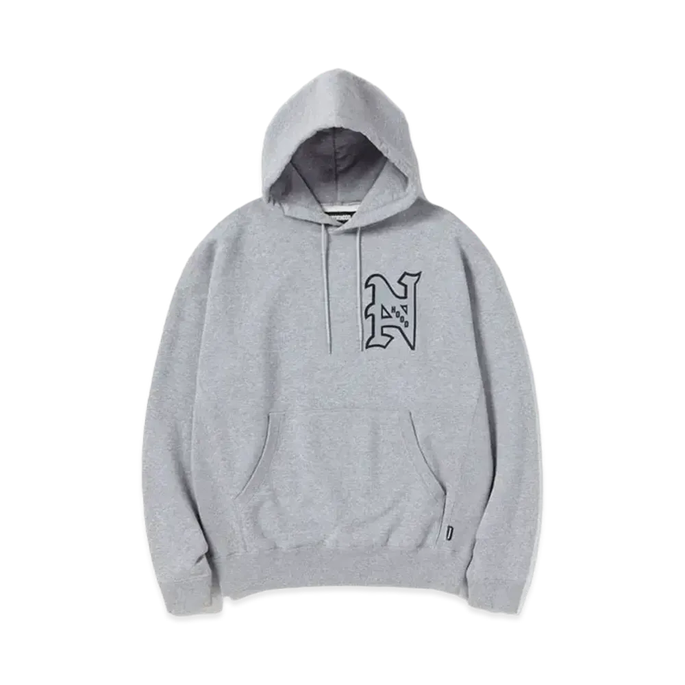 NEIGHBORHOOD College-S Hooded LS . CO "Gray"