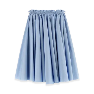 AMI PARIS Women's Skirts "Light Blue"