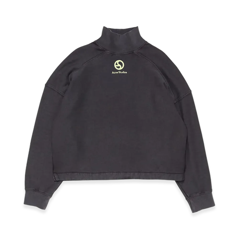 Acne Studios Fleece Sweater "Faded Black"