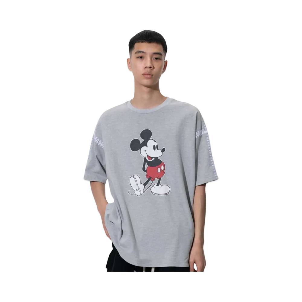 DISCOVERED < Mickey > Shell Stitch S/S Cutsewn "GRAY"