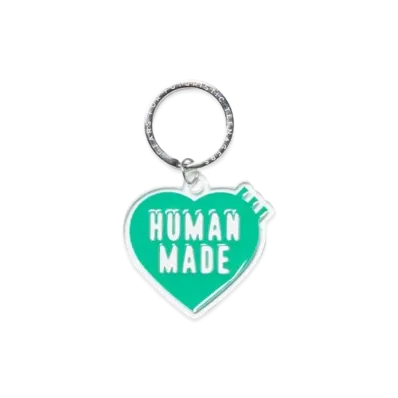 HUMAN MADE 25S/S Heart Keyring "Green"