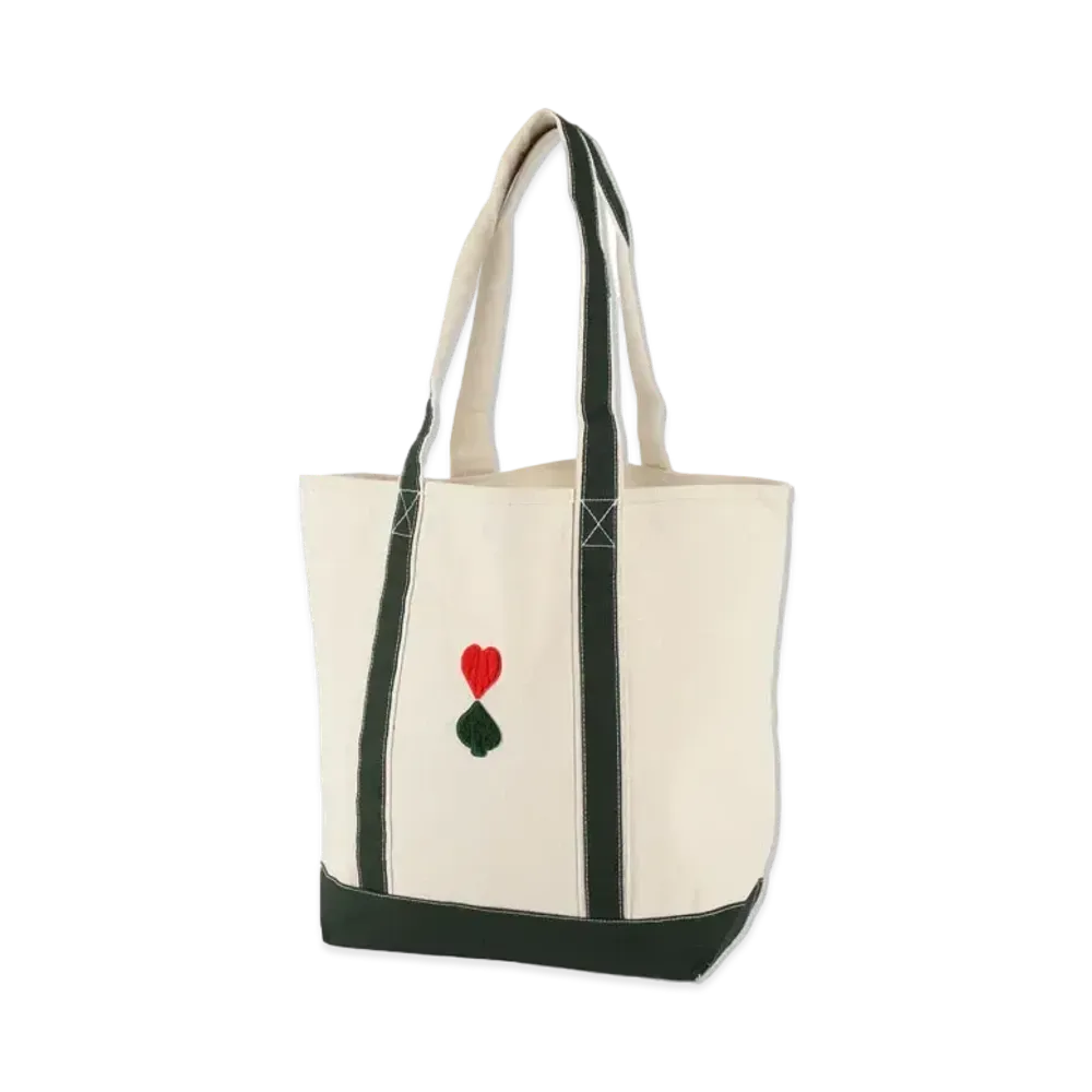 WIND AND SEA Heart & Spade Bag "Green"