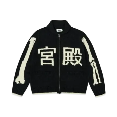 PALACE Bones Cowichan Knit "Black"
