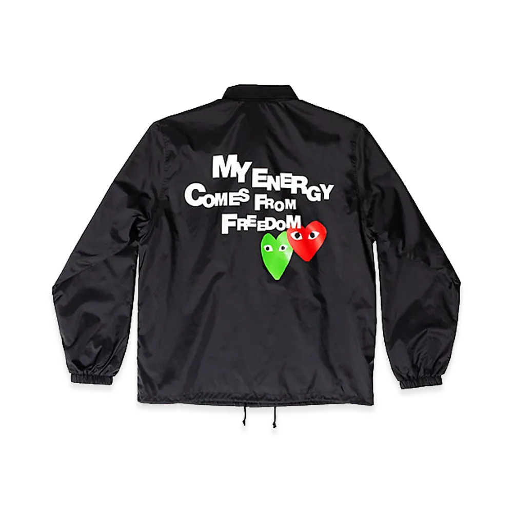 PLAY COMME des GARCONS MARKET PLAY Coach Jacket "Black"