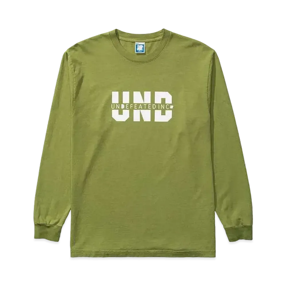 UNDEFEATED Incorporated L/S Tee - 80355 "Olive"