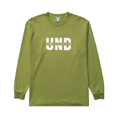 UNDEFEATED Incorporated L/S Tee - 80355 "Olive"
