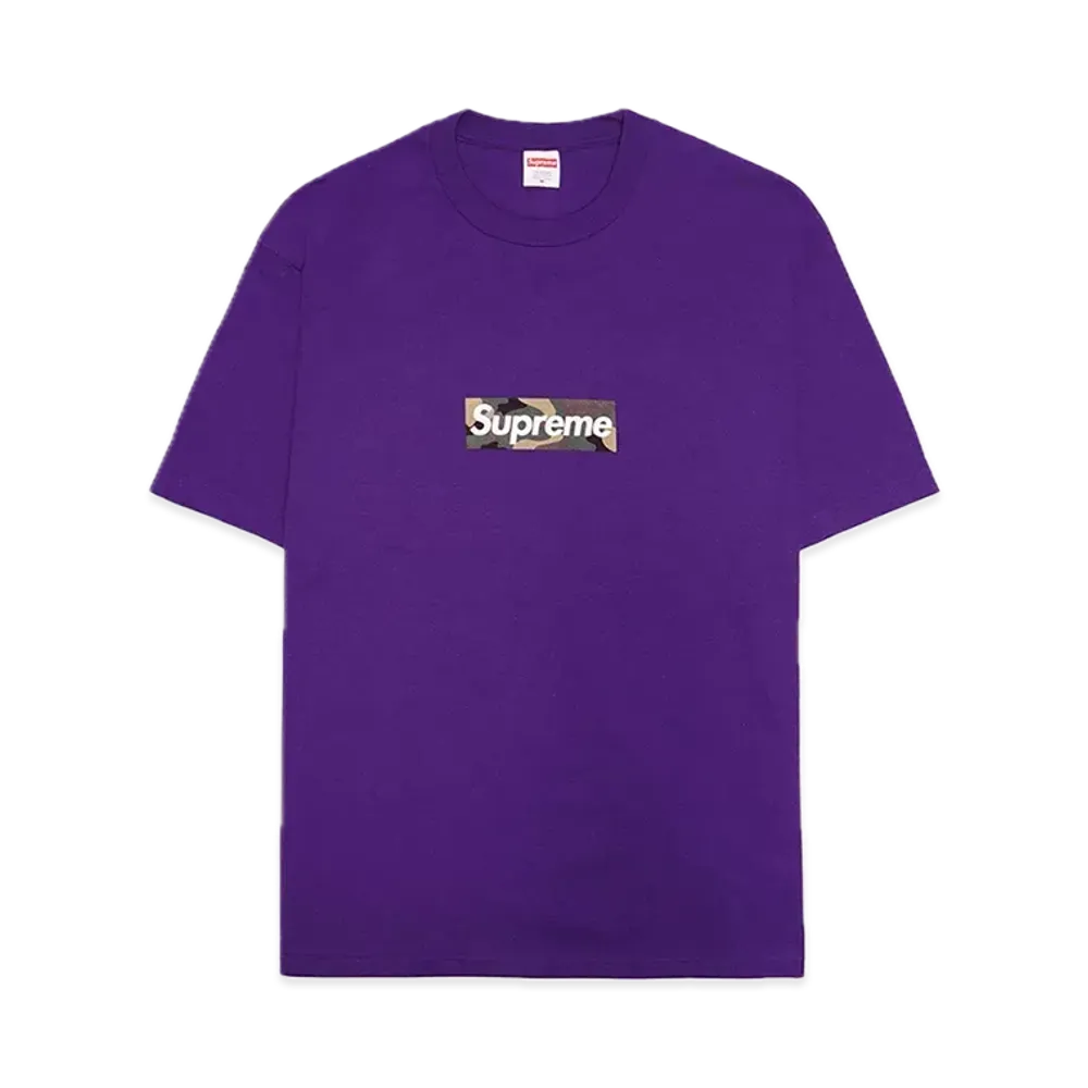 Supreme Box Logo Tee "Purple" (23FW)