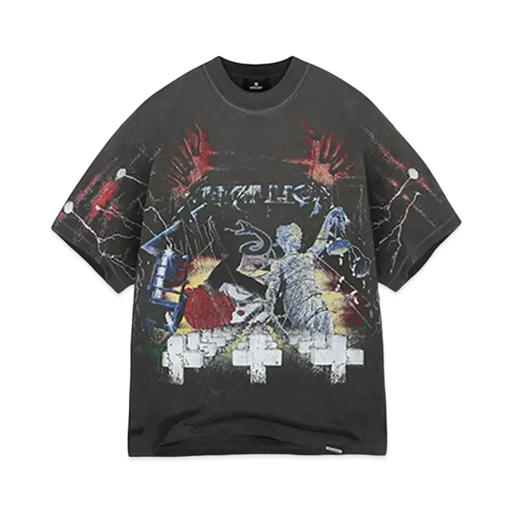 REPRESENT x METALLICA Master Of Puppets T-Shirt "Vintage Grey"