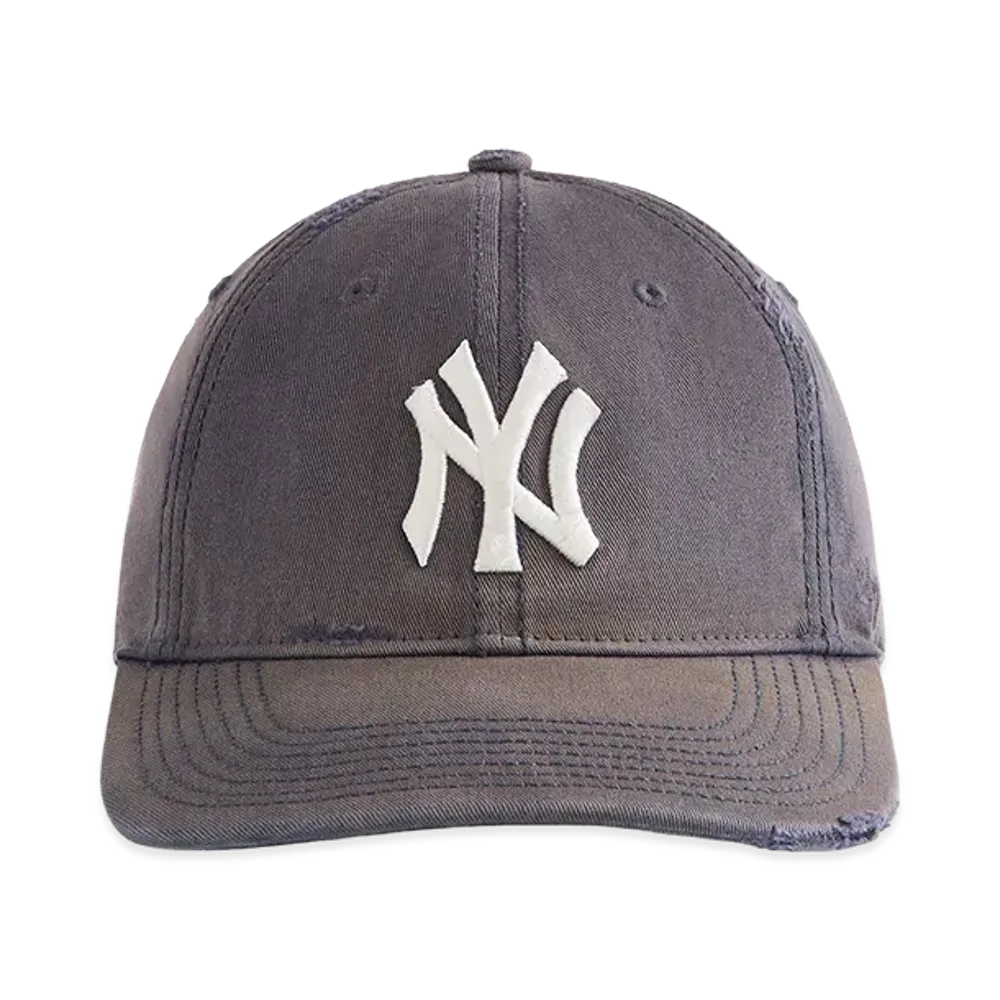 Kith x '47 x NBA New York Yankees Washed Franchise LS Cap "Granite"