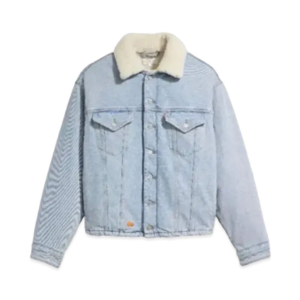 Levi's x ERL Sherpa Trucker "Light Wash"