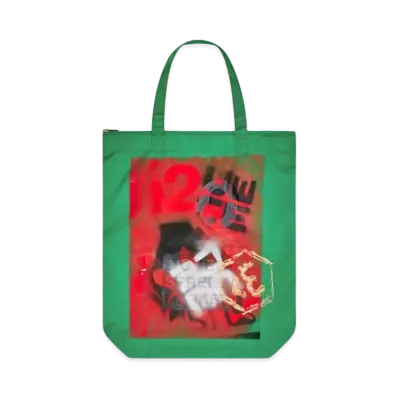 Dover Street Market London x Cav Empt 20th Anniversary Tote "Green"