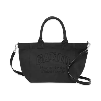 GANNI Small Shopper "Black"