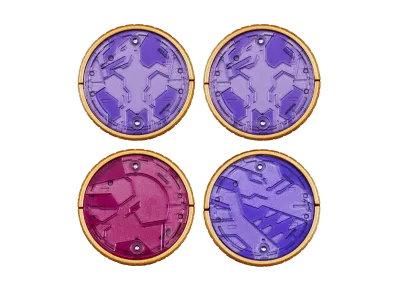 BANDAI "COMPLETE SELECTION MODIFICATION" -KAMEN RIDER OOO- Core Medal Lost Blaze Set