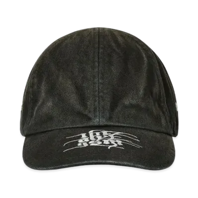 1017 ALYX 9SM Denim Logo Baseball Hat "Washed Black"