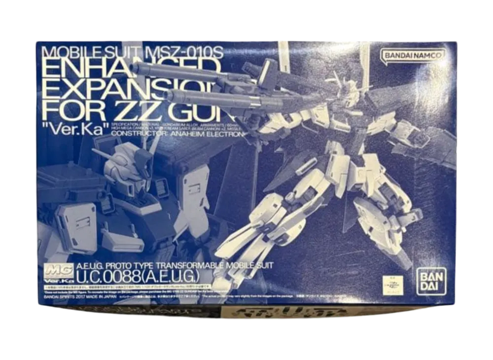 BANDAI "MASTER GRADE Ver.Ka" -MOBILE SUIT GUNDAM ZZ- Enhanced Expansion Parts for MG 1/100 Double Zeta Gundam Ver.Ka