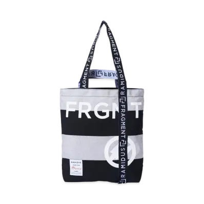 FRAGMENT x RAMIDUS TOTE BAG (M) "Black Grey"