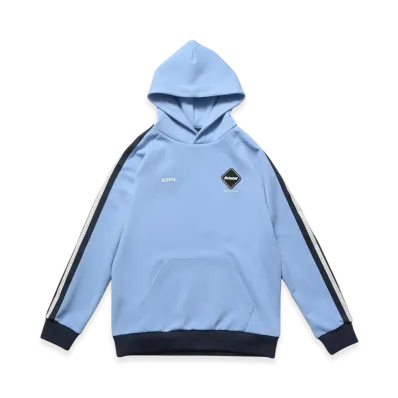 F.C.Real Bristol Training Track Hoodie "Light Blue"