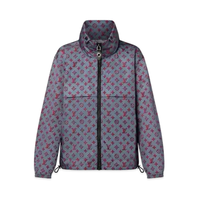 Louis Vuitton 3D Monogram Lightweight Parka "Gray/Red"