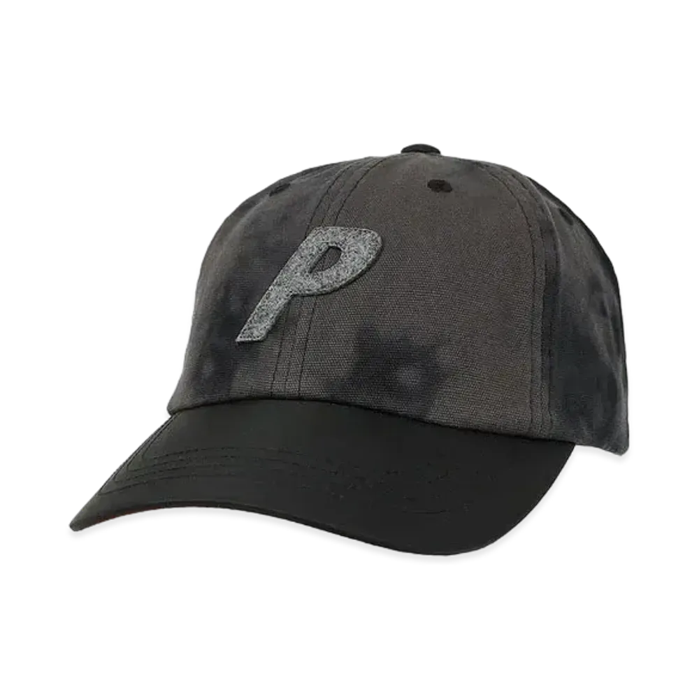 PALACE PORTER P 6-Panel "Black Wave Dye"