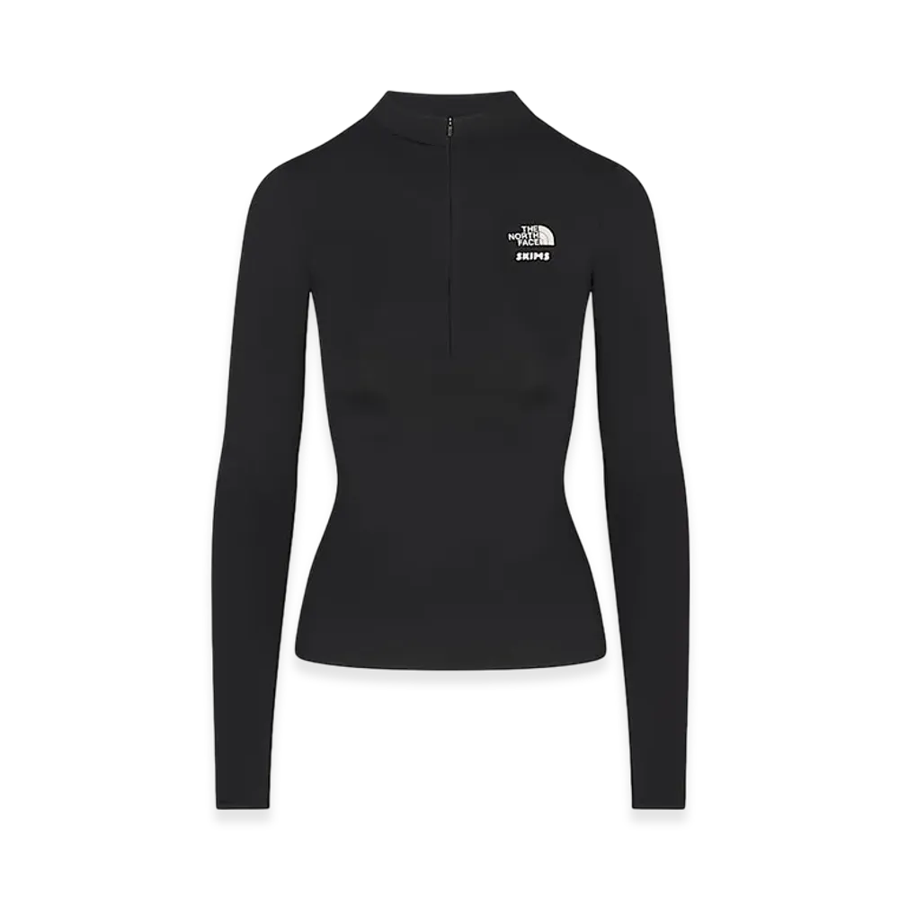 The North Face x SKIMS Women's Refina Long-Sleeve Top "SK Onyx"