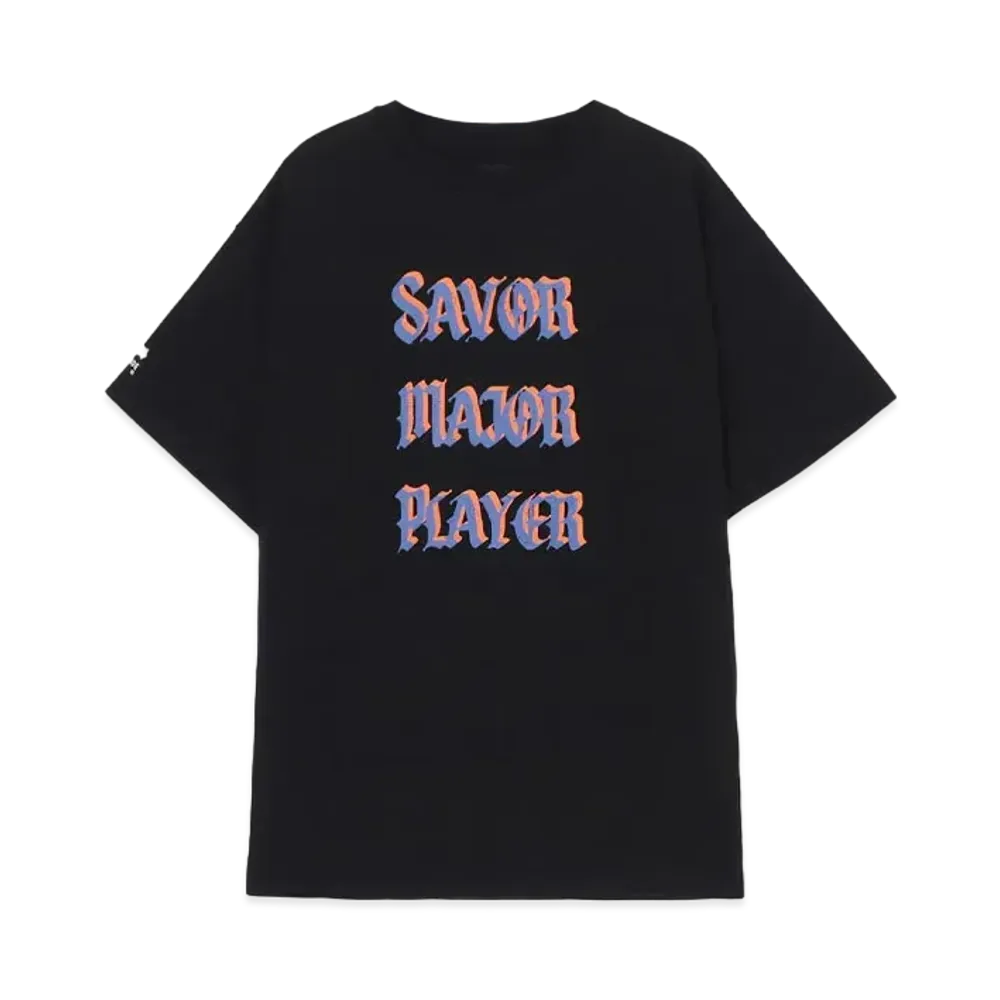 WILDSIDE Yohji Yamamoto x LASTMAN Short Sleeve T-shirt "Black"