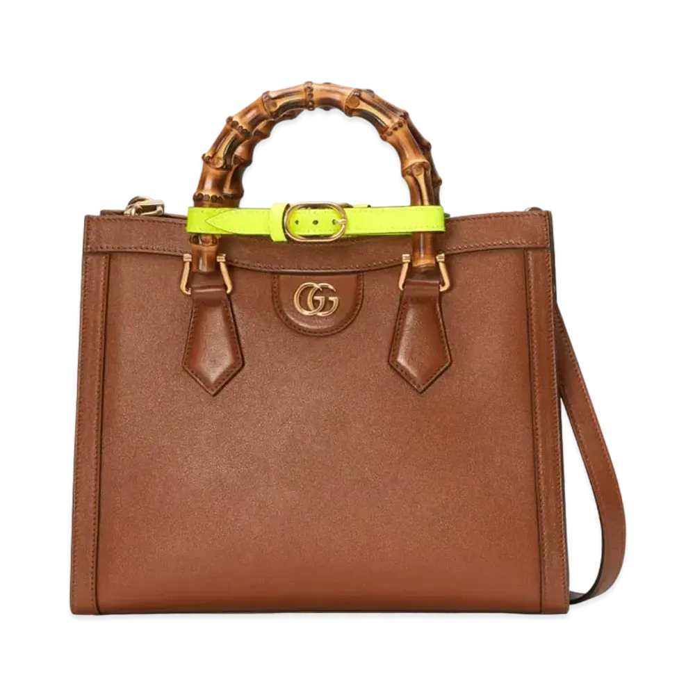 GUCCI Diana Small Tote Bag "Brown"