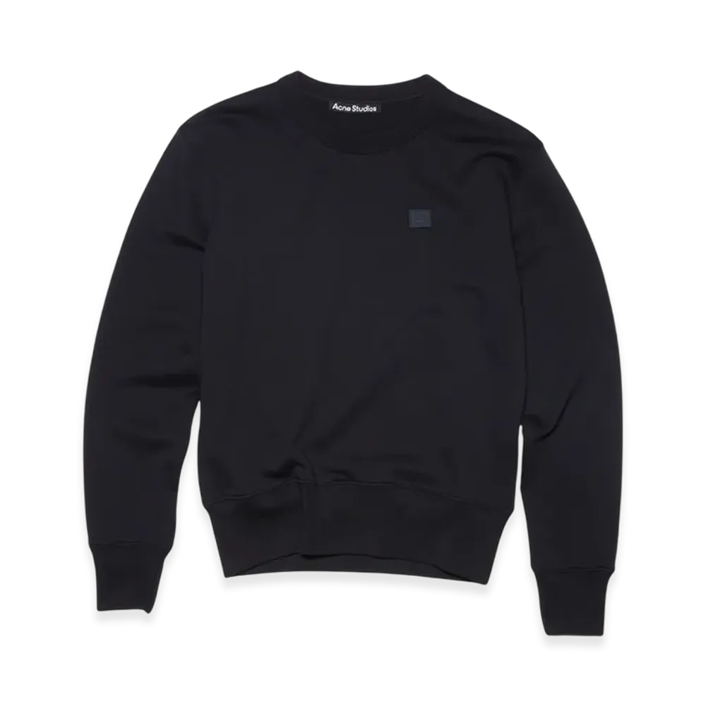 Acne Studios Face Crewneck Sweatshirt "Black"