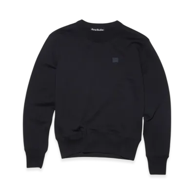 Acne Studios Face Crewneck Sweatshirt "Black"