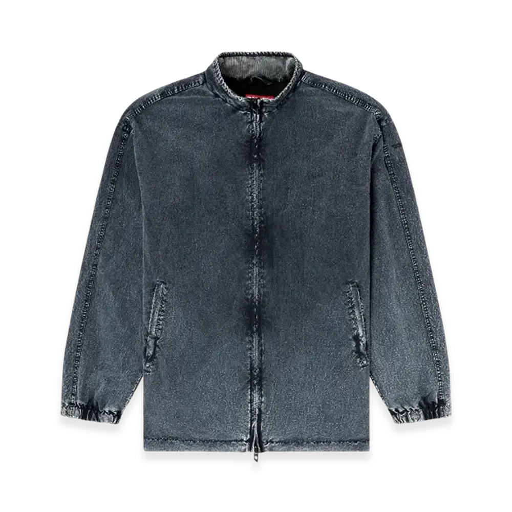Diesel J-WiLSon Jacket In Recycled Nylon Taslan "Black"