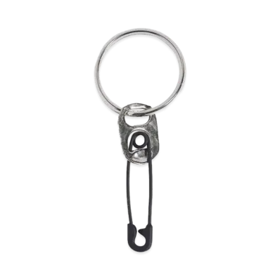 Maison Margiela SAFETY PIN EARING "BLACK"