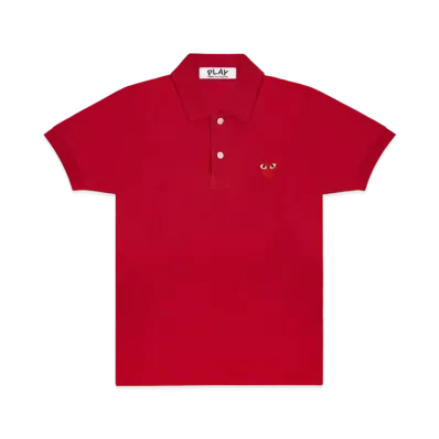 PLAY COMME des GARCONS Polo Shirt "Red"