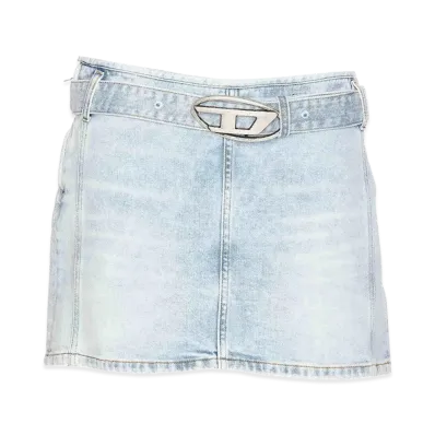 Diesel Women's "De-Flip-S" Skirt "Denim"