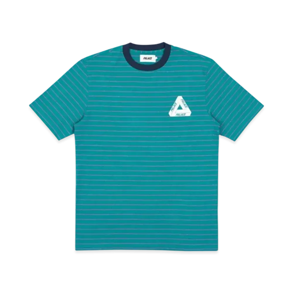 PALACE Petit Stripe 220 T-Shirt "Teal"