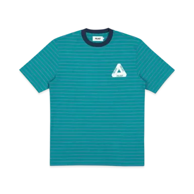 PALACE Petit Stripe 220 T-Shirt "Teal"