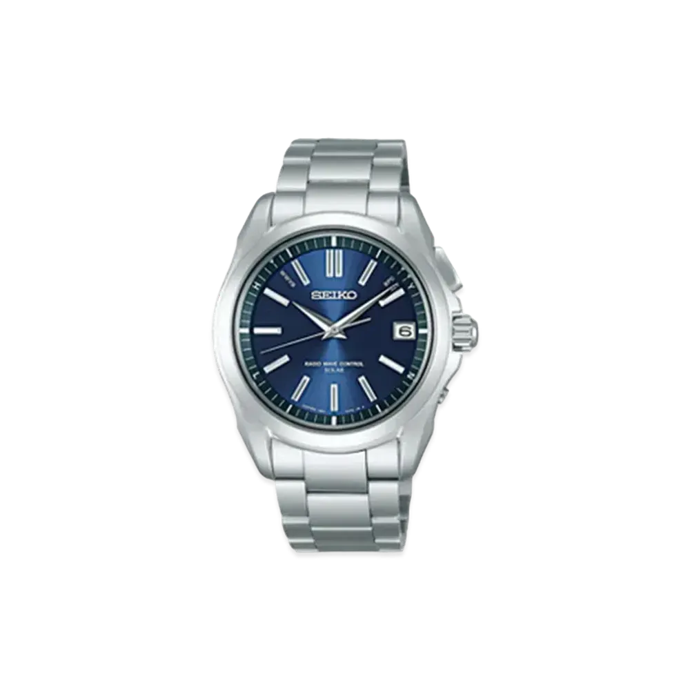 SEIKO Brights Solar Radio Chronograph "Blue" SAGZ049