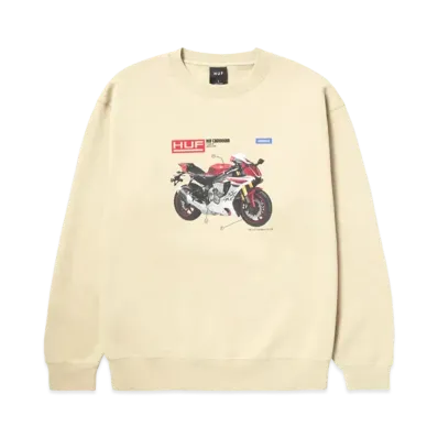 HUF 420 CC Crewneck "Stone"