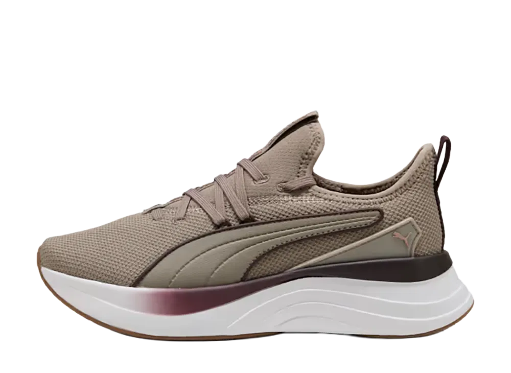 Puma Women's Softride Sabrina Fem "Mouse Gray/Chocolate Fondue/Rose Gold"